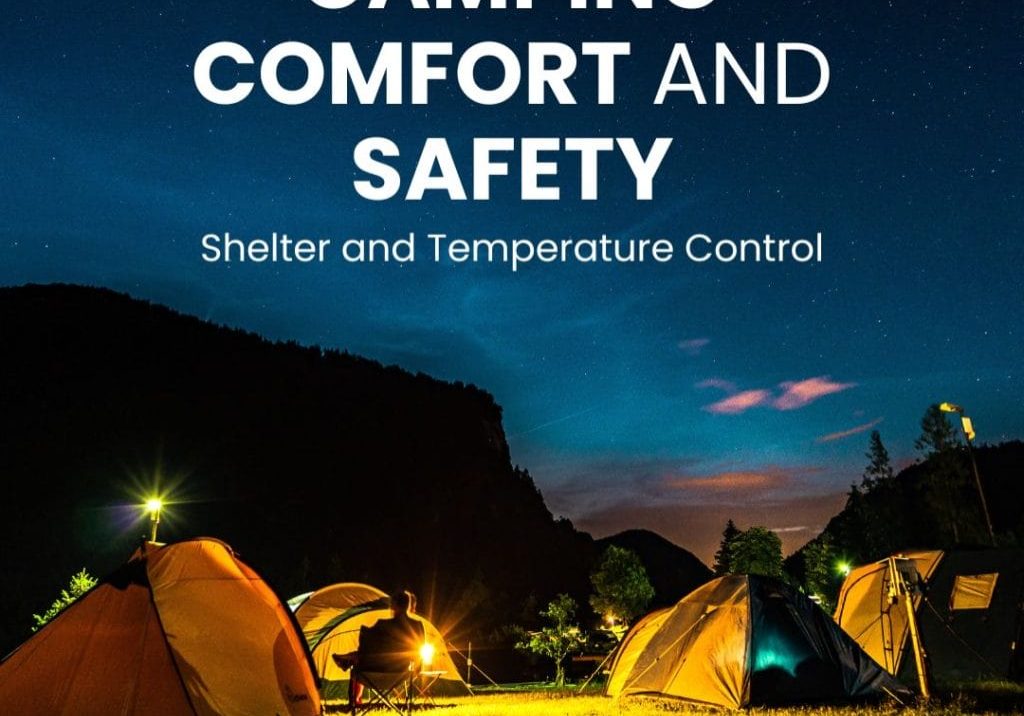 Camping Comfort and Safety Shelter